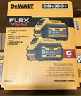 Dewalt 6AH Flexvolt DCB606-2 20V/60V Max Lithium-ion Battery Brand New 2-PACK. Fixed Price $175.00.