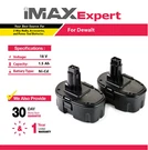 2X 18V 1.5AH Nicd Battery For Dewalt DC9096 DW9095 DW9096 DW9098 DE9039. Fixed Price $60.49.