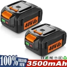 2X 40V 3.5AH WA3580 For Worx Battery WG180 WG280 WG380 WG580 Cordless Tools. Fixed Price $47.99.