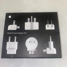 Apple World Travel Adapter Kit M8794G/B Six Piece Set Two Labeled Non-eu. Fixed Price $16.99.
