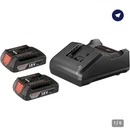 New Bosch GXS18V-23B21 2-BATTERY Starter Kit Slimpacks & Charger. Fixed Price $69.99.