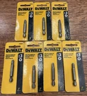 (7) Dewalt DW2023 PH3 #3 Phillips Power Bit, 2" Length Bits New Seven. Fixed Price $11.99.