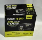 Ryobi Edge 40V 8AH Lithium-ion High Performance Battery OP40806TA1 New. Fixed Price $245.00.