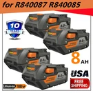 1-4PACK For Ridgid R840085 8.0AH Lithium-ion Battery Rigid R840087 Power Tools. Fixed Price $97.98.