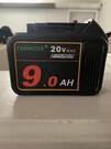 Tenmoer 20V Max 9.0AH Li-ion Premium Battery For Dewalt DCB204,DCB205 DCB206-NEW. Fixed Price $50.00.