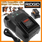 18V Battery Charger For Ridgid R840085 Lithium Rigid R840087 R840083. Fixed Price $25.99.