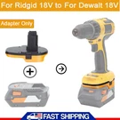 Battery Adapter Converter For Ridgid 18V Li-ion Dewalt Tools. Fixed Price $18.95.