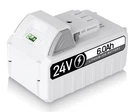 BAT6AMP: 24V 6.0AH Rechargeable Lithium-ion Battery Fits Snow Joe & Sun. Fixed Price $20.00.