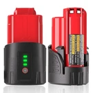 Pack 12V 3.0AH For Milwaukee M-12 Lithium-ion Battery 48-11-2425 48-11-2420. Fixed Price $19.99.