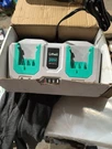 Litheli 20V Dual-port Lithium-ion Battery Charger E1-24CR2 Works With Seriesa. Fixed Price $28.00.