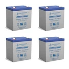 Power-sonic 12V 5AH Battery Replacement For IM1240, BG-1250F1, HR1222W Pack. Fixed Price $65.85.