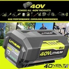 For Ryobi OP40602VNM 40V 6AH Lithium Battery OP4040 OP4026 OP4030 OP4050 OP4060A. Fixed Price $39.00.