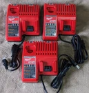 Milwaukee M12 M18 12V 18V Battery Charger Red Power Tool (3 Pack) 48-59-1812. Fixed Price $79.95.