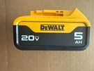 New Genuine Dewalt DCB205 Max Volt Li-ion 5.0AH Battery. Fixed Price $49.99.