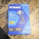 Kobalt 24V Max Brushless Impact Wrench Kit W/battery & Charger 5645469. Fixed Price $126.00.