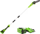 Greenworks 40V 8-INCH Cordless Polesaw 2.0AH Battery And Charger Included PS40B2. Fixed Price $176.78.