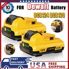 2-PACK 4.0AH For Dewalt DCB124 12V Max Lithium Ion Battery DCB120R DCB127 DCB122. Fixed Price $28.99.