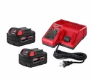 Milwaukee M18 18-VOLT Lithium-ion Xc Starter Kit With Two 5.0AH Batteries. Fixed Price $129.99.