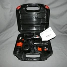 Black & Decker 7.2 V Drill With Charger, Batteries, Case, Flashlight Preowned. Fixed Price $39.95.