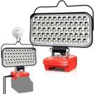 Fiihio Cordless Led Work Light Compatible With Mwk 18V M18 Battery Red (100W). Fixed Price $55.50.