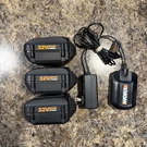 Lot Of Worx 32V Max 2.0AH Lithium WA3537 Battery And WA3740 Charger. Fixed Price $67.00.