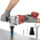 Cordless Metal Nibbler Compatible With Milwaukee 18V (no Battery), 18-GA. Fixed Price $195.99.