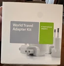 In Box Apple World Travel Kit M8794G/B With 6 Adapters Not Used. Fixed Price $23.99.