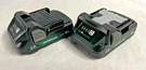 (2) Metabo Hpt BSL1820M Volt 2.0AH Lithium Ion Battery With Fuel Gauge 36WH. Fixed Price $59.95.