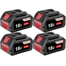 4 Pack Battery For Bosch 8.0AH Li-ion BAT609 BAT610G BAT618 GSR18V-LI. Fixed Price $203.99.