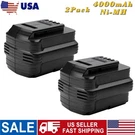 2X 2000MAH 24V Ni-mh Battery For Dewalt DE-24 DW0240 DE0243 DE0240 DE0241 DW0242. Fixed Price $98.89.