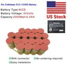 Battery Pack For Craftsman 315.110350 2000MAH Ni-cd Easy Replacement. Fixed Price $65.00.