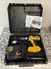 Preowned Dewalt DC988 1/2" 3-SPEED Hammer Drill 18V Tool Battery, Case, More. Fixed Price $95.00.