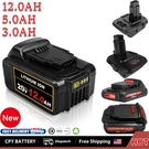12.0AH 5/3.0AH For Dewalt 20V Li-ion Battery DCB203 DCB205 DCB201 DCB200 BA001D. Fixed Price $64.99.