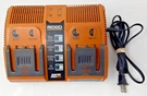 Ridgid Rapid Max Twin 12V - 18V Charger 140276002 Only. Fixed Price $39.97.