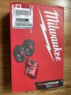 Milwaukee Xc Starter Kit (2 5.0 Ah M18 Battery And Charger Bag ). Fixed Price $155.00.