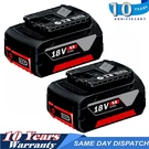 Battery 2X For Bosch 18V Li-ion BAT620 BAT609 Professional Gba 6.0AH. Fixed Price $45.91.