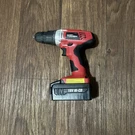 Hyper Tough Cordless Drill AQ75023G + 18V Ni-cd Battery No Charger Working. Fixed Price $30.00.