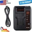Max Rapid Charger For Black&decker And Porter Cable Volt Lithium Battery. Fixed Price $21.98.