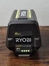 Genuine Oem Ryobi Volt 6AH Lithium - Ion Battery OP40605VNM. Fixed Price $70.00.