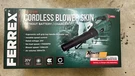 Ferrex 20V Li-ion Cordless Blower Skin Without Battery Charger Box 00155. Fixed Price $144.08.