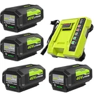 6.0AH Battery Volt For Ryobi Lithium OP40602 With Led / Charger. Fixed Price $186.99.