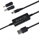 Kuncan Usb 5V To Dc Voltage Step-up Converter Cable (12 1.2 Amp Max),. Fixed Price $17.73.