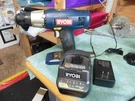 Ryobi P205 Cordless Drill 3/8 18V With Charger. No Battery. Fixed Price $10.15.