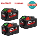 New For Milwaukee 12AH 18V Extended Capacity Battery Li-ion M18B5 48-11-1840. Fixed Price $49.99.