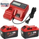 Pack 18V 9.0 Ah Batteries Replacement For Milwaukee M18 Battery + 48-59-1812. Fixed Price $189.53.