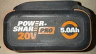 Worx Powershare Pro 20V 5.0AH Lithium-ion Battery WA3675. Fixed Price $79.00.
