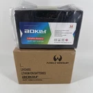 Battery 12.8V 7AH Lithium Iron Phosphate LIFEPO4 New Aokly ALFP-1207. Fixed Price $19.79.