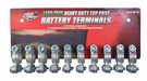 Pack Road Power 903-10 Top Post Battery Terminal Chrome 6 And 12-VOLT New Usa. Fixed Price $31.10.