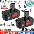 2PACK C3 4500MAH Ni-mh Replacement For Craftsman 19.2V Battery 11375 315.115410. Fixed Price $144.00.