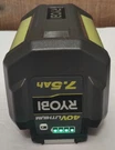 Ryobi 40V Lithium 7.5 Ah Battery - OP40753. Fixed Price $88.99.